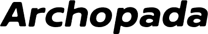Archopada Rounded Oblique Bold