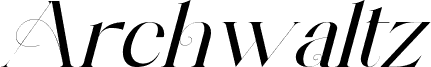 Archwaltz Demo Italic
