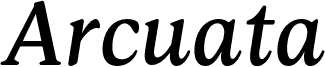 ArcuataTrial-MediumItalic