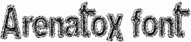 Arenatox font Bold