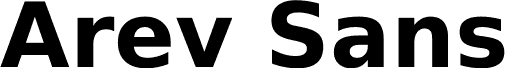 Arev Sans Bold