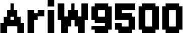 AriW9500 Condensed Display