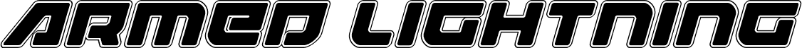 Armed Lightning Academy Italic