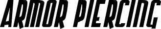 Armor Piercing Italic