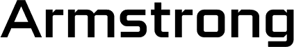 Preview of the Armstrong font