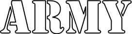 Army Hollow Condensed