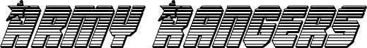 Army Rangers Chrome Italic