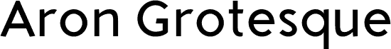 Aron Grotesque Regular