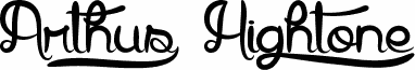 Arthus1 Hig6htone