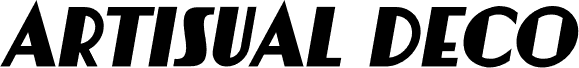 Artisual Deco Black Italic PERSONAL USE ONLY PERSONAL USE ONLY