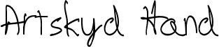 Artskyd Hand