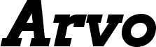 Arvo Bold Italic