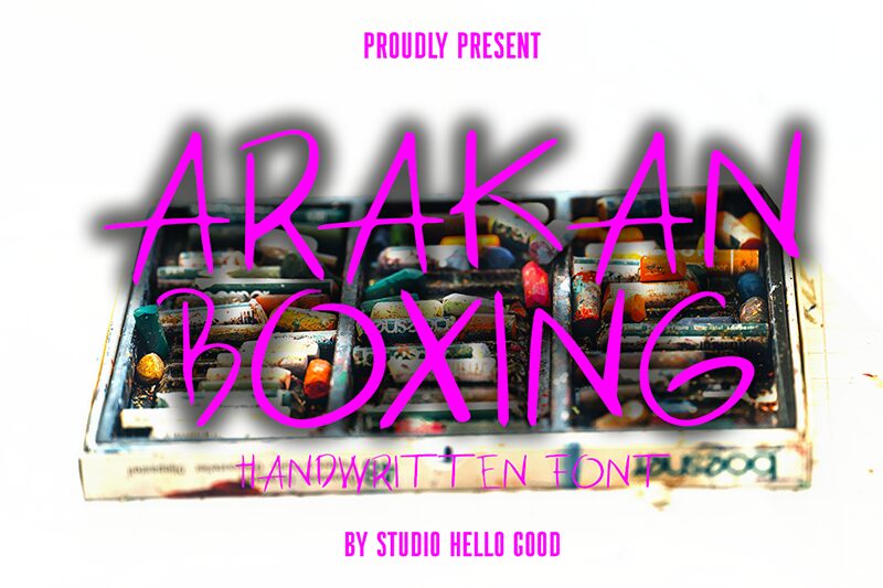 Arakan Boxing Шрифт