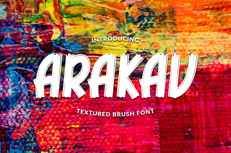 Arakav Schriftart