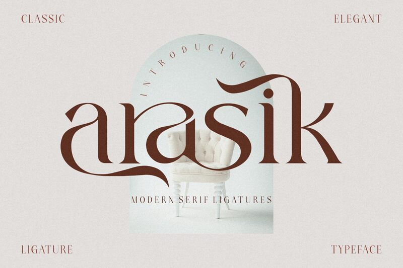 Arasik Schriftart