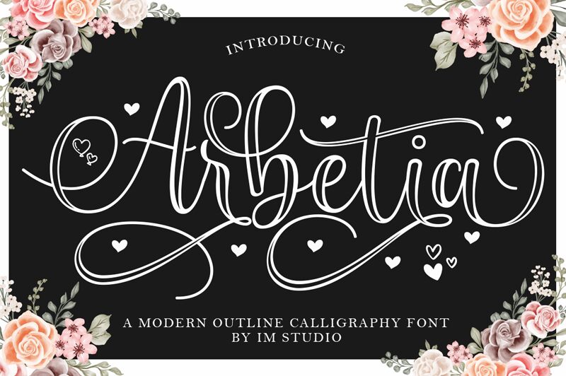 Arbetia Schriftart