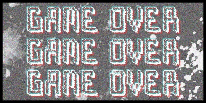 Arcade Nightmare Schriftart