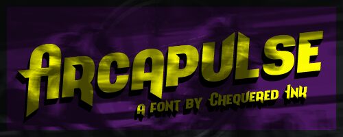 Arcapulse Czcionka