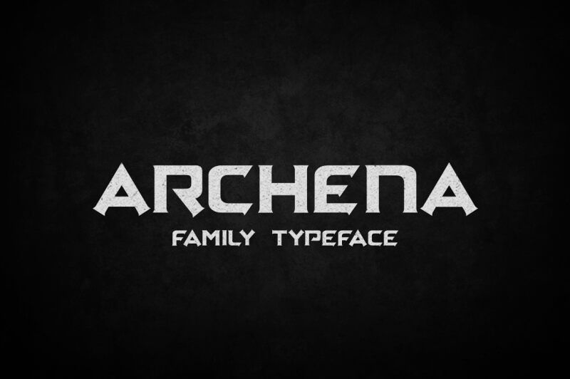 Archena Schriftart