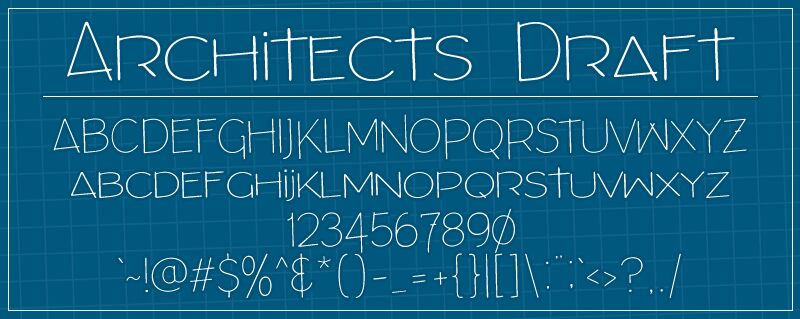 Architects Draft Carattere