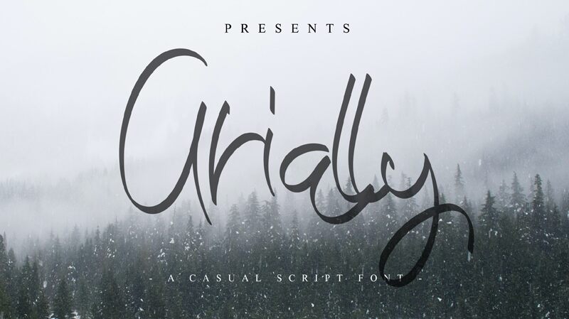 Arially Font