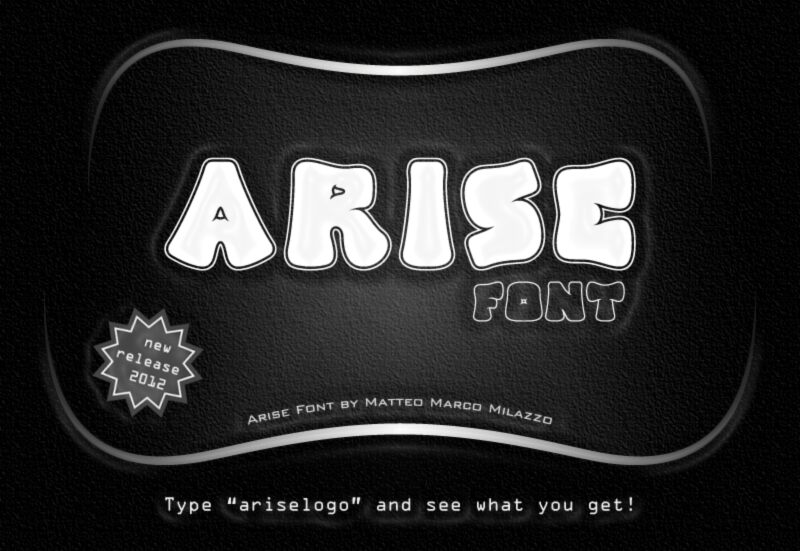 ARISE  Schriftart
