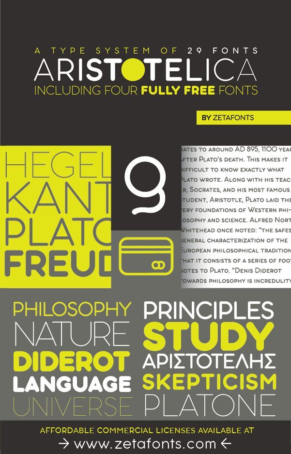 Aristotelica Carattere