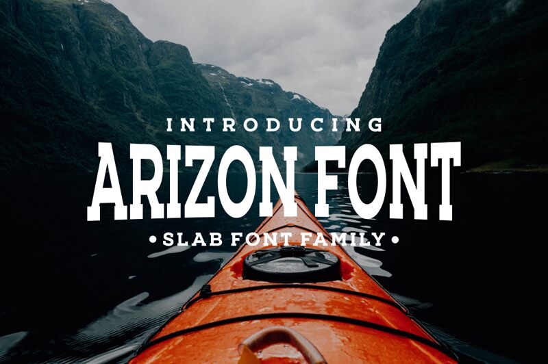 ARIZON Czcionka