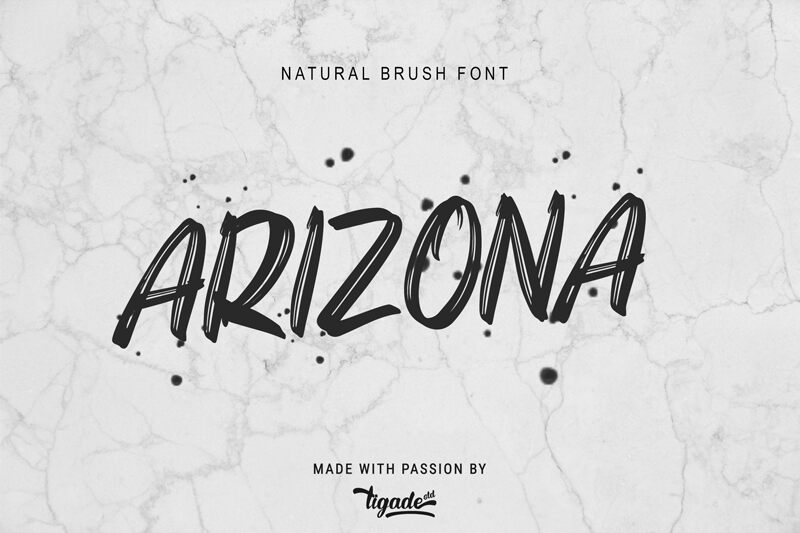 Arizona Schriftart