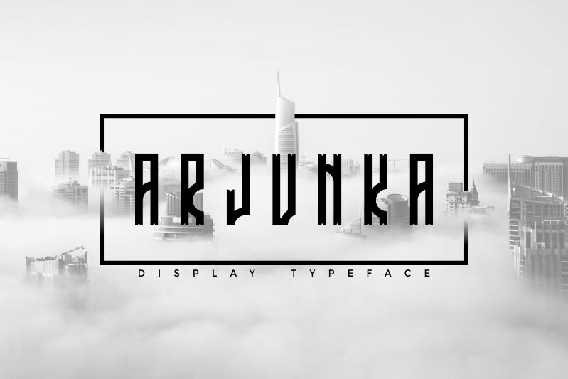 ARJUNKA Schriftart