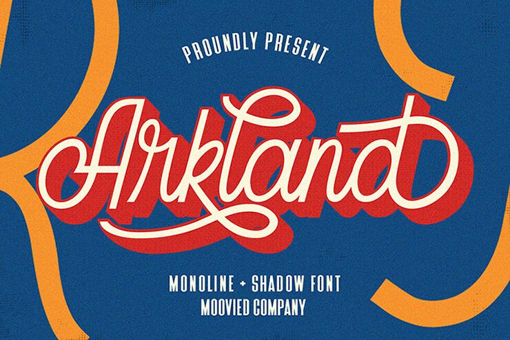 Arkland الخط