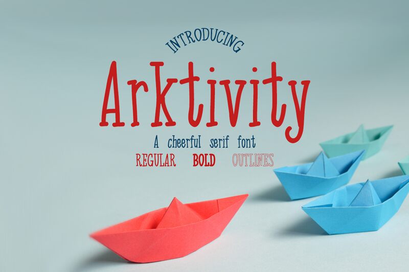 Arktivity Schriftart