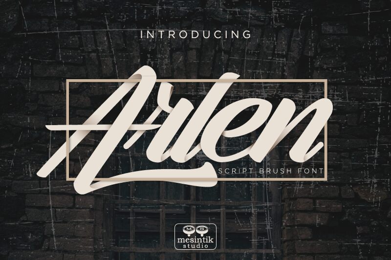 Arlen Script Druh písma