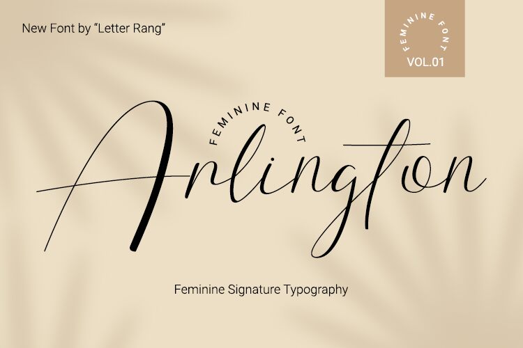 Arlington Script Carattere