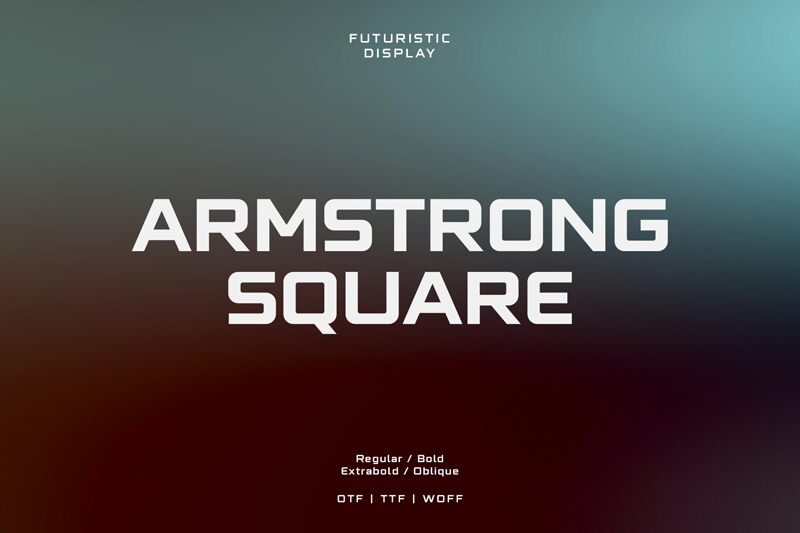 Armstrong Schriftart