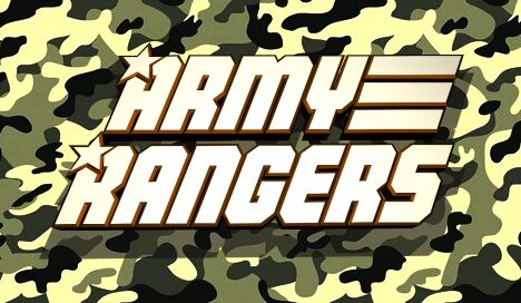 Army Rangers Druh písma