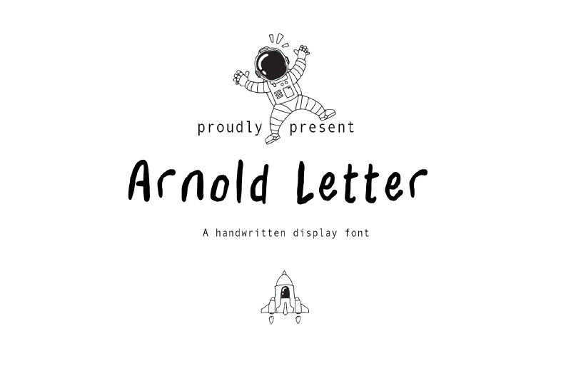 Arnold Letter Font