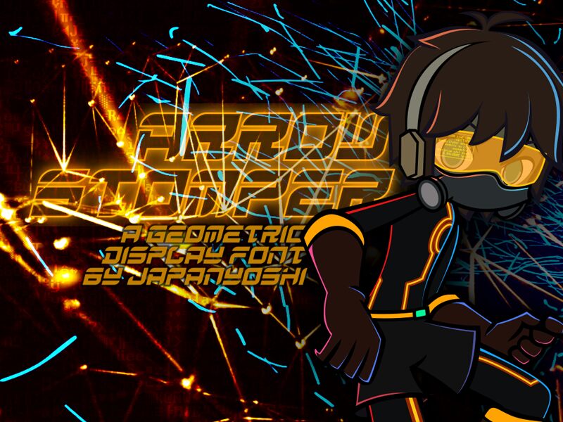 Arrow Stomper Czcionka