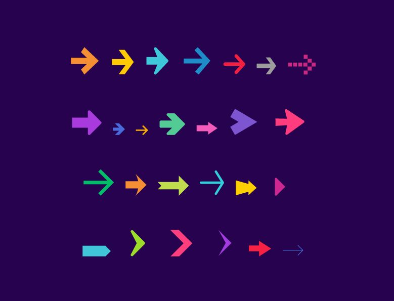 Arrow Symbols 1 Carattere