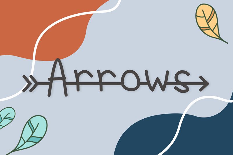 Arrows フォント