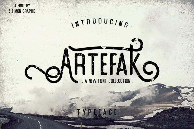 Artefak Czcionka