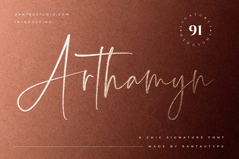 Arthamyn Druh písma