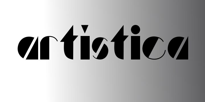 Artistica Schriftart