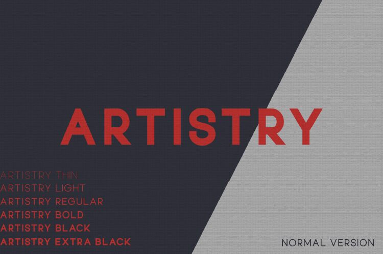 Artistry Schriftart