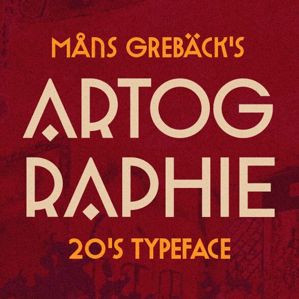 Artographie Schriftart