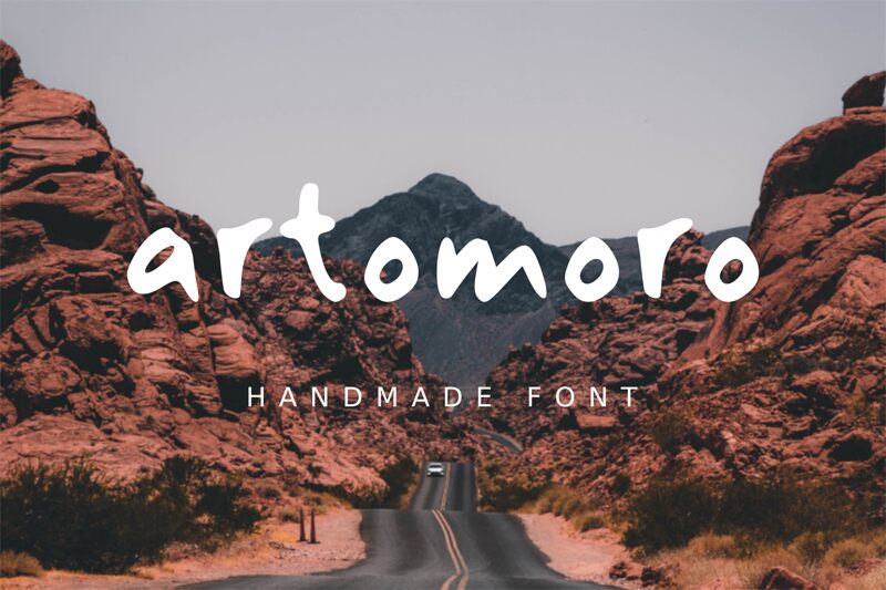 artomoro Schriftart