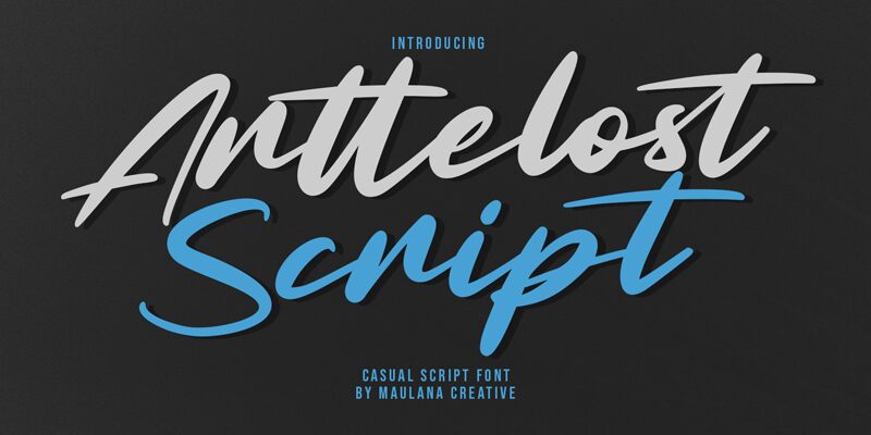 Arttelost Druh písma