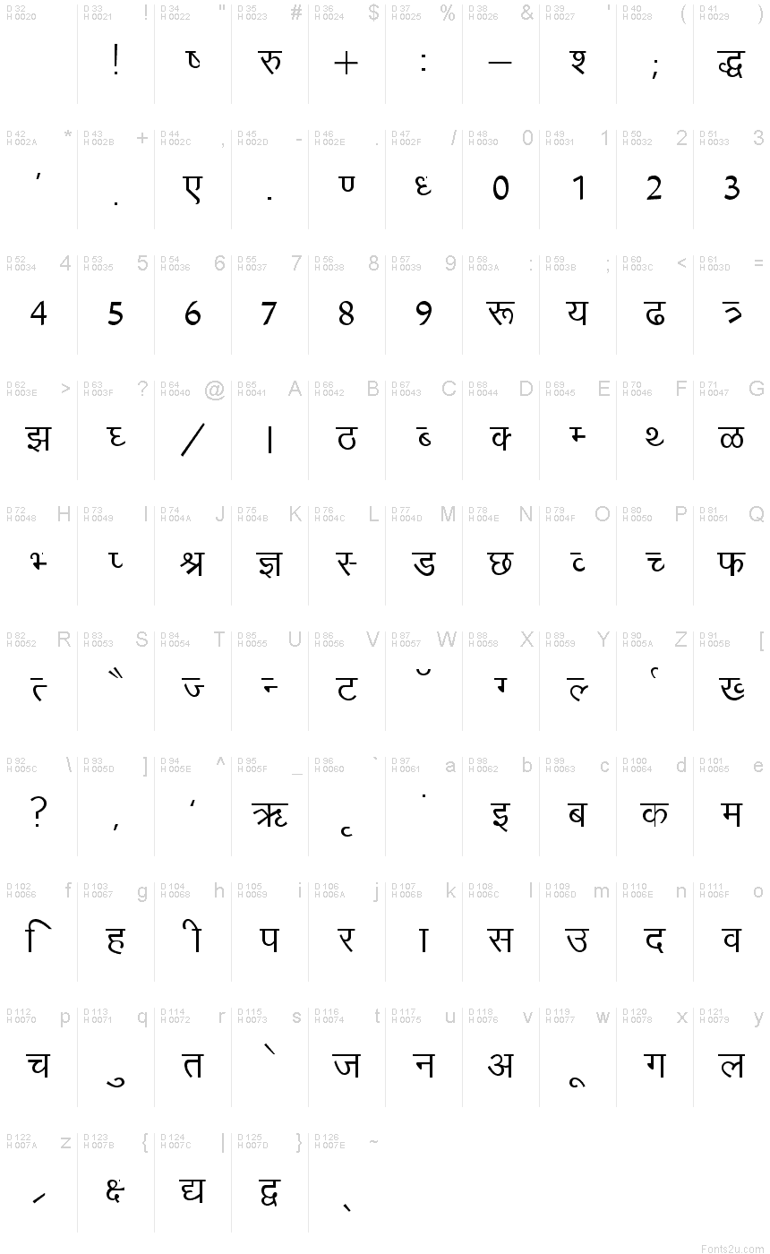 Arjun font