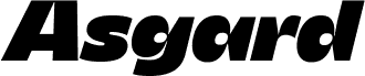 Asgard Trial Fit Fat Italic
