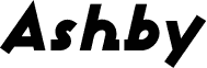Ashby Black Italic